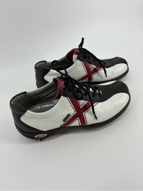 Ecco Women’s White, Black & Red Athletic Shoes